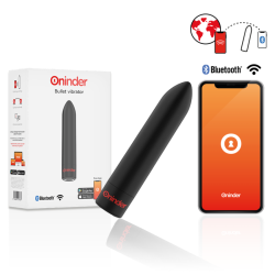 ONINDER | BERLIN BULLET | APP Controlled Mini Δονητής - Μαύρος