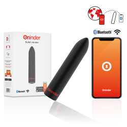 ONINDER - BERLIN BULLET VIBRATOR BLACK 9 MODES - FREE APP