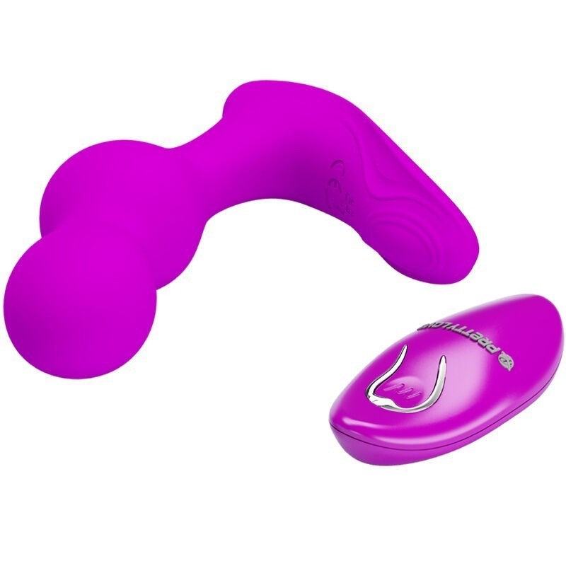 ANAL VIBRATOR MASSAGER WITH REMOTE CONTROL
