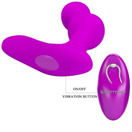 ANAL VIBRATOR MASSAGER WITH REMOTE CONTROL