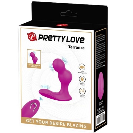 ANAL VIBRATOR MASSAGER WITH REMOTE CONTROL