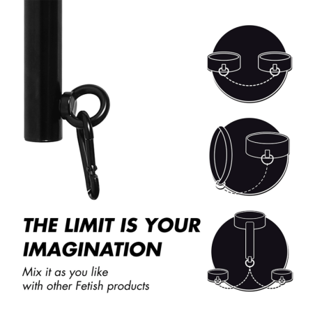 FETISH SUBMISSIVE | BONDAGE | ADJUSTABLE SEPARATOR BAR 4 PIECES