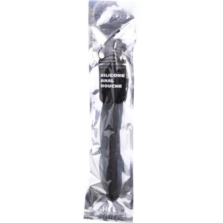 ALL BLACK | SHOWER ANAL SILICONE - 27cm