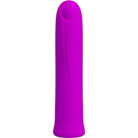 MINI SUPER POWER SILICONE VIBRATOR - VIOLET