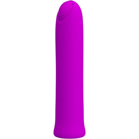 MINI SUPER POWER SILICONE VIBRATOR - VIOLET