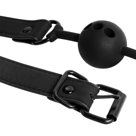 FETISH SUBMISSIVE | BONDAGE - BREATHABLE SILICONE BALL GAG