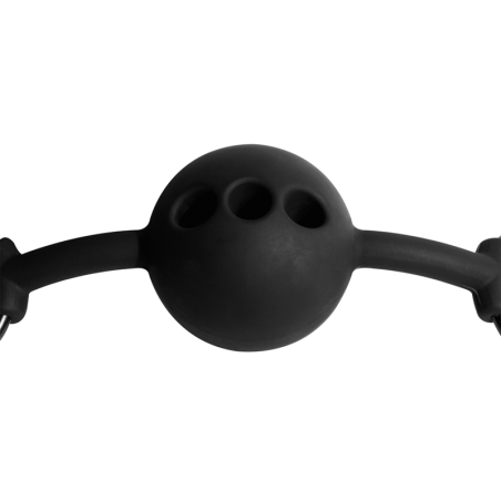 FETISH SUBMISSIVE | BONDAGE - BREATHABLE SILICONE BALL GAG