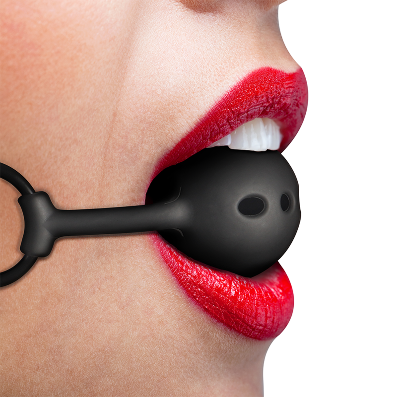FETISH SUBMISSIVE | BONDAGE - BREATHABLE SILICONE BALL GAG