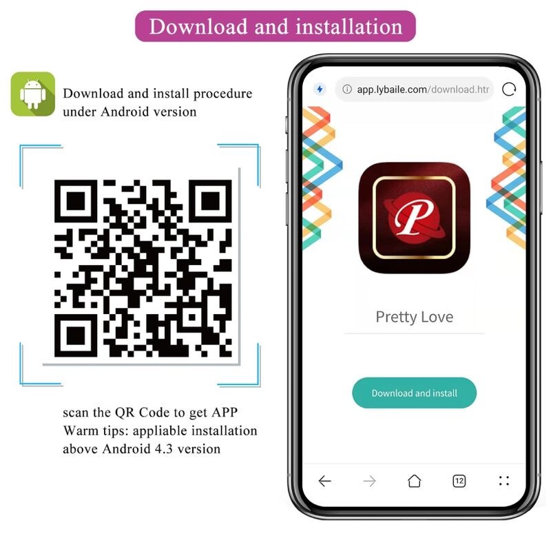 PRETTY LOVE|CATALINA| Vibrator App Remote Control | Purple