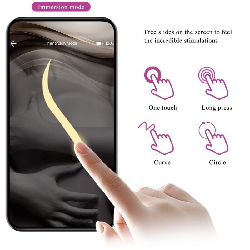 PRETTY LOVE|CATALINA| Vibrator App Remote Control | Purple