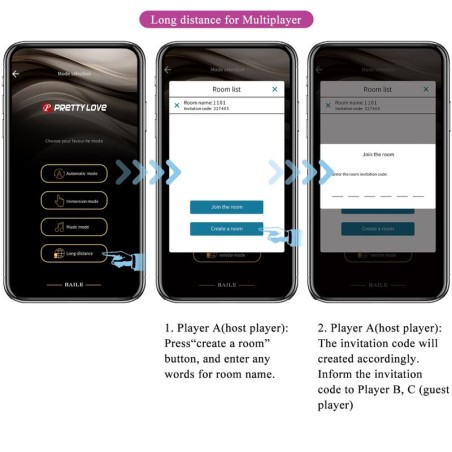 PRETTY LOVE|CATALINA| Vibrator App Remote Control | Purple