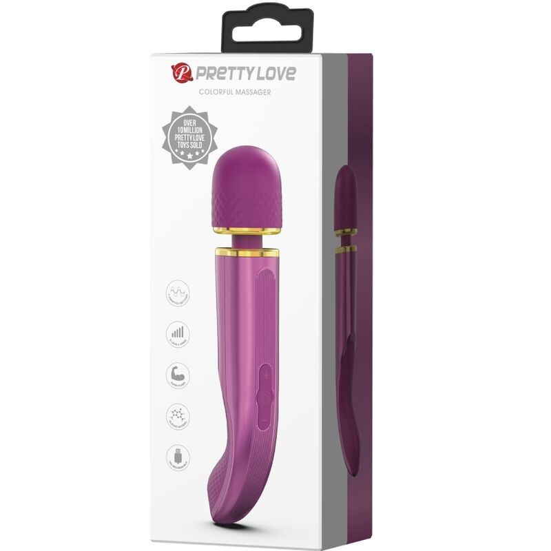 PRETTY LOVE | Wand Vibrator| 7 Vibration Modes | Purple