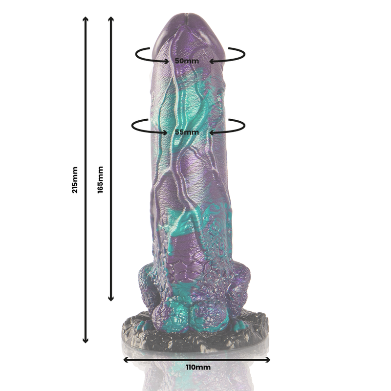 EPIC | BASILISK Dildo | Double Scaly Pleasure