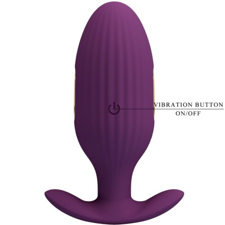 PRETTY LOVE | JEFFERSON | App Controled Anal Plug | Purple