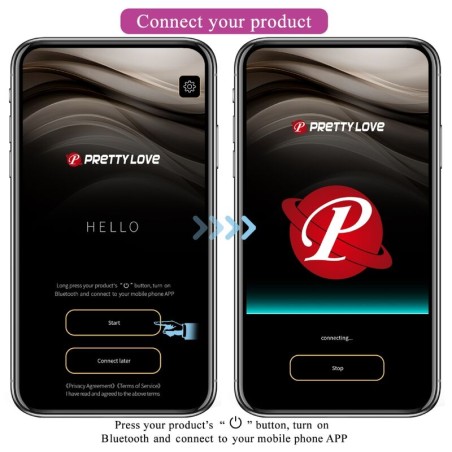 PRETTY LOVE | JEFFERSON | App Controled Anal Plug | Purple