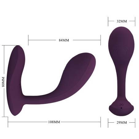 PRETTY LOVE | BAIRD | Rechargable + App Enabled G-Spot Vibrator | Lila