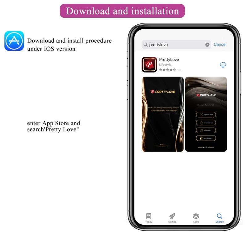 PRETTY LOVE | BAIRD | Rechargable + App Enabled G-Spot Vibrator | Lila