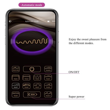 PRETTY LOVE | BAIRD | Rechargable + App Enabled G-Spot Vibrator | Lila