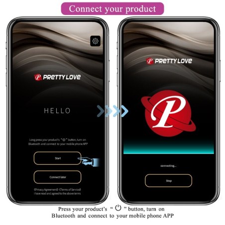 PRETTY LOVE | ELVIRA | Kegel Balls + App Remote Control | Μοβ