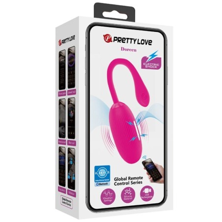 PRETTY LOVE | DOREEN | Rechargable Vibrating Egg | Magenta