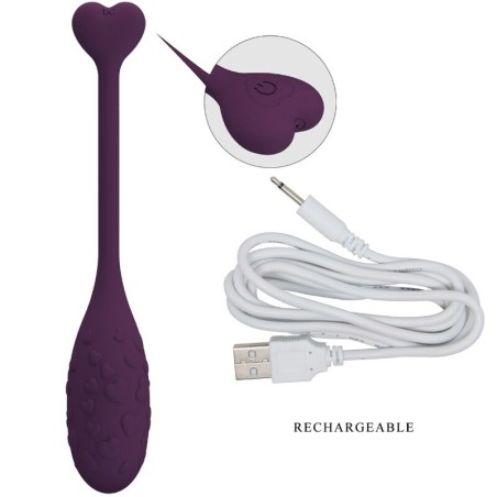 PRETTY LOVE | FISHER | Vibrating Egg | Remote Control + App | Lila