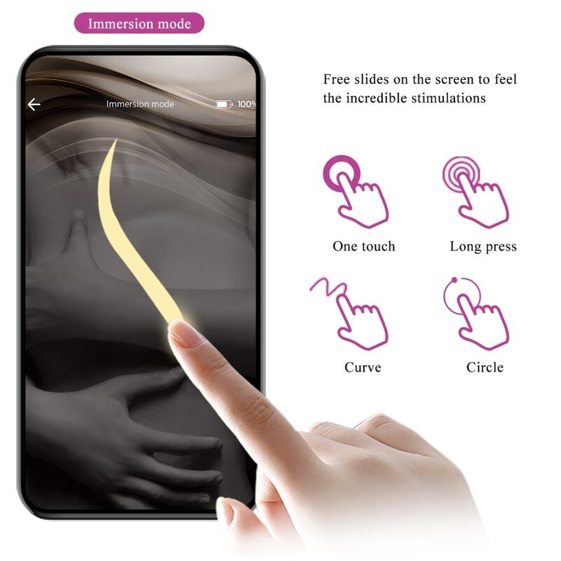 PRETTY LOVE | JAYLEEN | Couples Vibrator | Remote Control + App | Purple