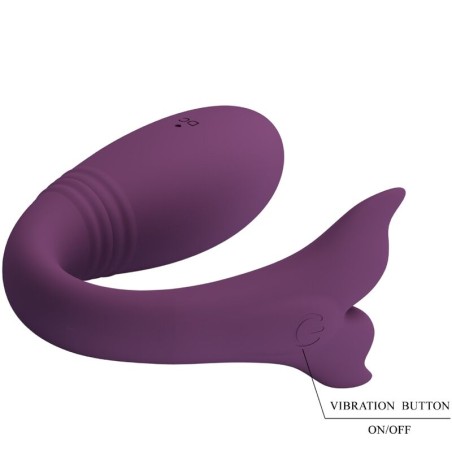 PRETTY LOVE | JAYLEEN | Couples Vibrator | Remote Control + App | Purple