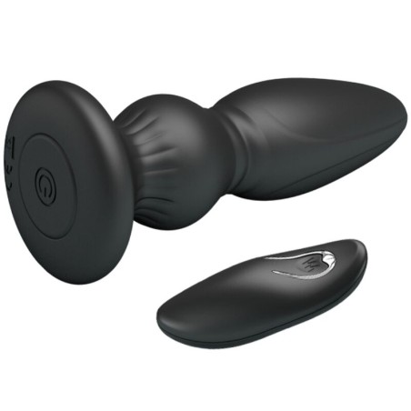 MR PLAY | Powerfull Anal Vibrator | Remote Control | Black