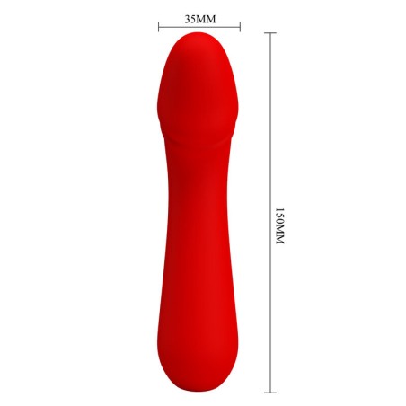 PRETTY LOVE | CETUS | Rechargeable Vibrator | Red