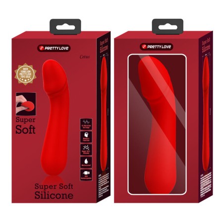 PRETTY LOVE | CETUS | Rechargeable Vibrator | Red