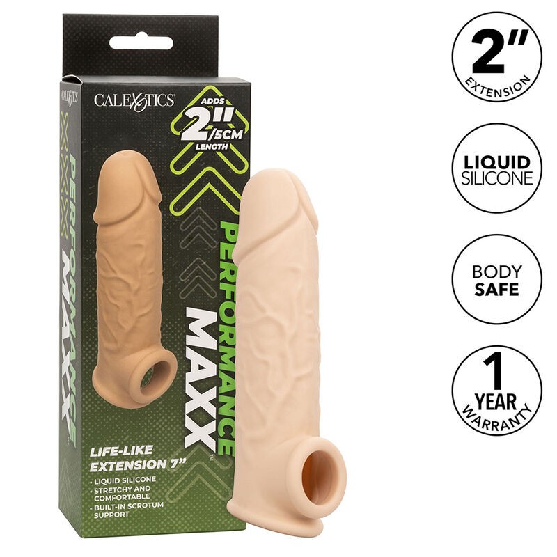 CALIFORNIA EXOTICS | PERFORMANCE MAXX | Life-Like Extention 18cm | Light Skin