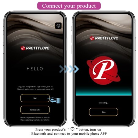 PRETTY LOVE | NYMPH | Δονούμενο Κολπικό Αυγό | App Controlled | Λιλά