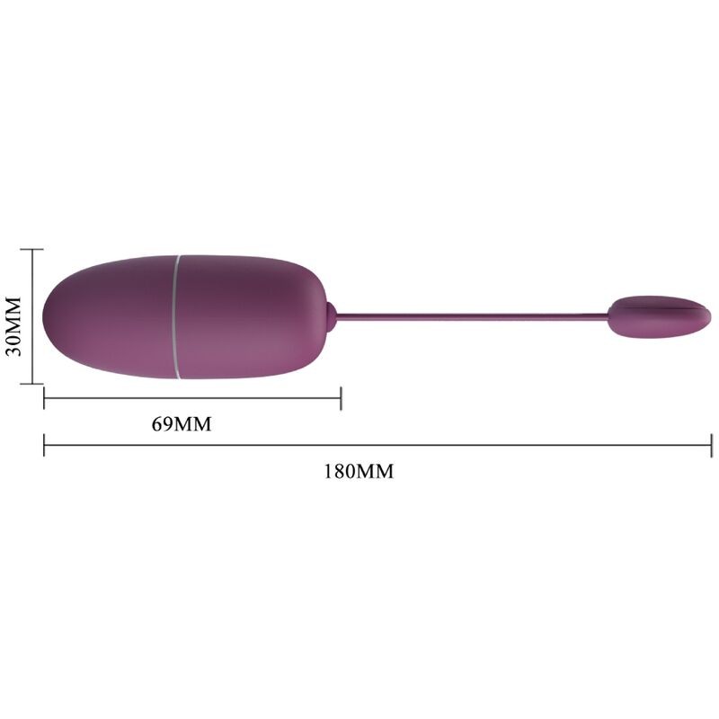 PRETTY LOVE | NYMPH | Vibrating App Controlled Egg | Lila