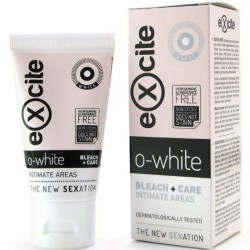 EXCITE | O WHITE | Bleach + Care Intimate Areas | 50ml