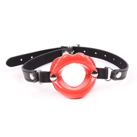 OHMAMA | Φίμωτρο | Fetish Red Lip Gag