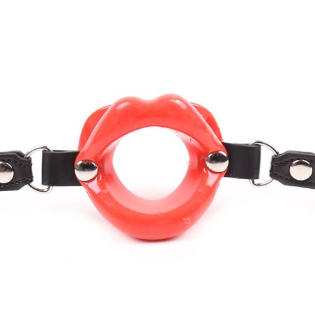 OHMAMA | Φίμωτρο | Fetish Red Lip Gag