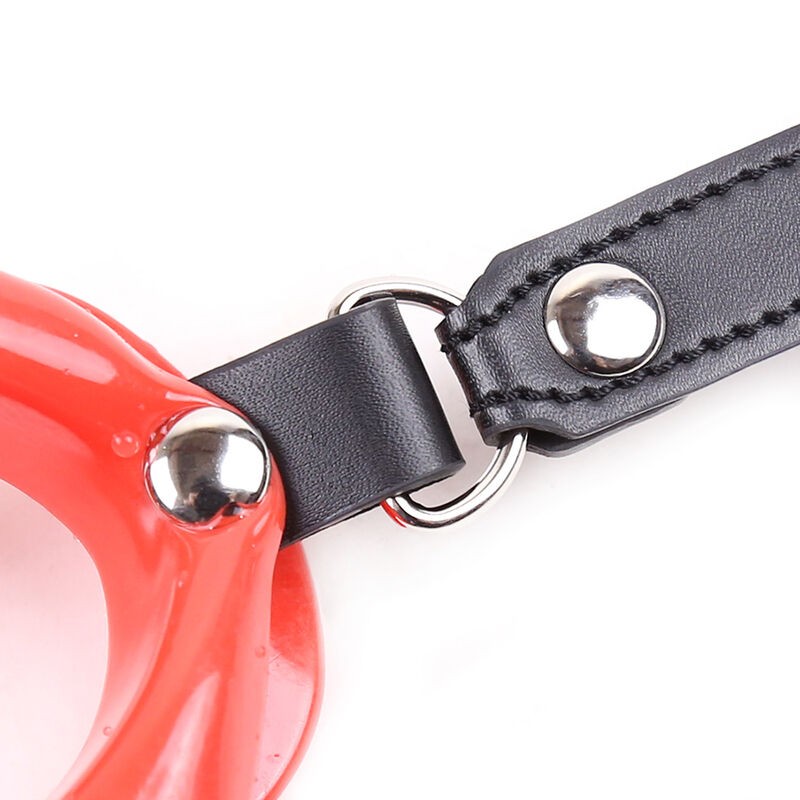 OHMAMA | Φίμωτρο | Fetish Red Lip Gag