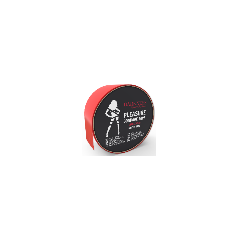 DARKNESS | STICKY TAPE | Red - 15M