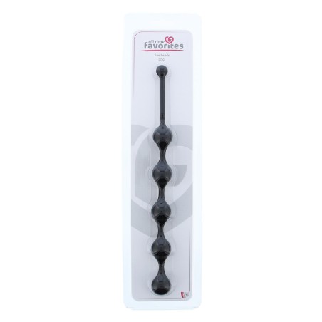 ALL TIME FAVORITES | Five Black Anal Beads