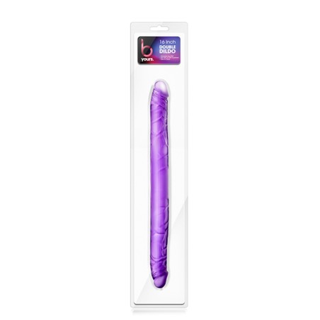 B YOURS | 16inch Double Dildo | Purple