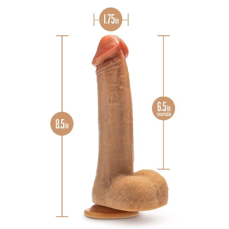 DR. SKIN | Silicone Dr. Phillips Thrusting Dildo 8.5'' | Tan