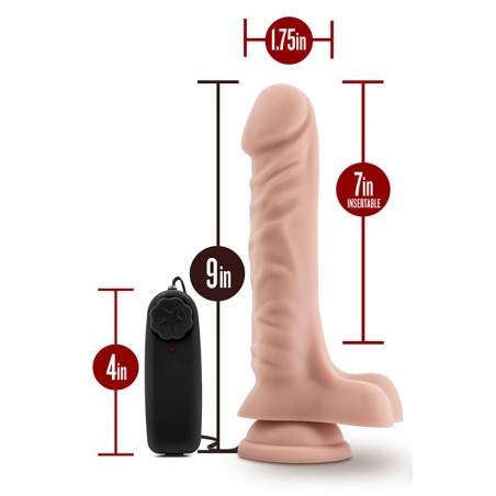 DR. SKIN | DR. JAMES | Vibrating Dildo | 23cm