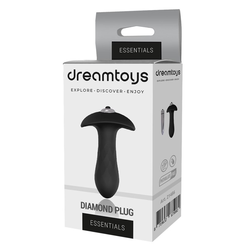 ESSENTIALS | SINGLE SPEED Diamond Anal Plug