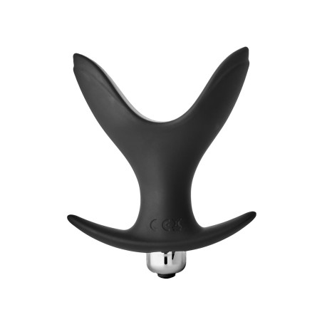 FANTASSTIC | Vibrating Anal Anchor Plug | Black