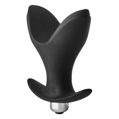 FANTASSTIC | Vibrating Anal Anchor Plug | Black