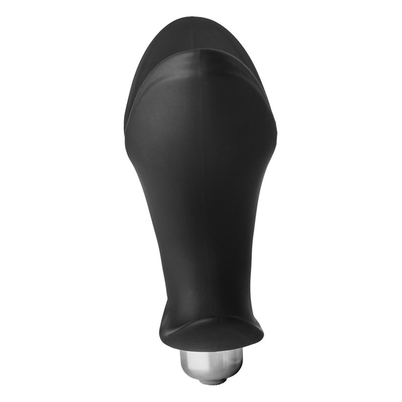 FANTASSTIC | Vibrating Anal Anchor Plug | Black