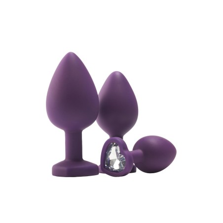FLIRTS | Anal Traning Kit Gem Stone | Purple