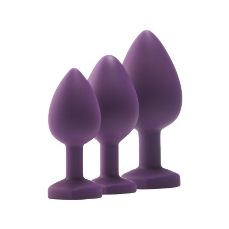 FLIRTS | Anal Traning Kit Gem Stone | Purple