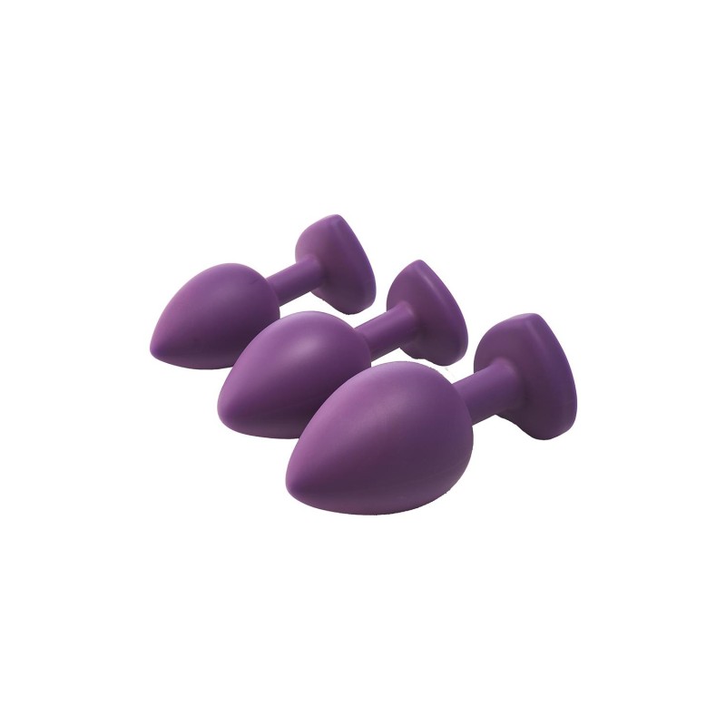 FLIRTS | Anal Traning Kit Gem Stone | Purple