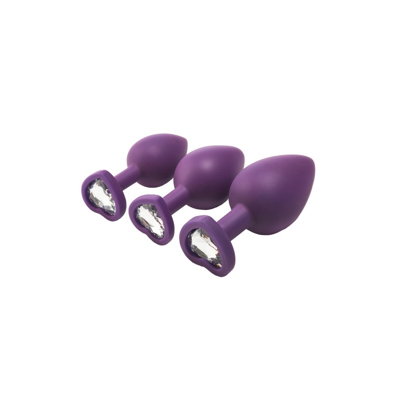 FLIRTS | Anal Traning Kit Gem Stone | Purple